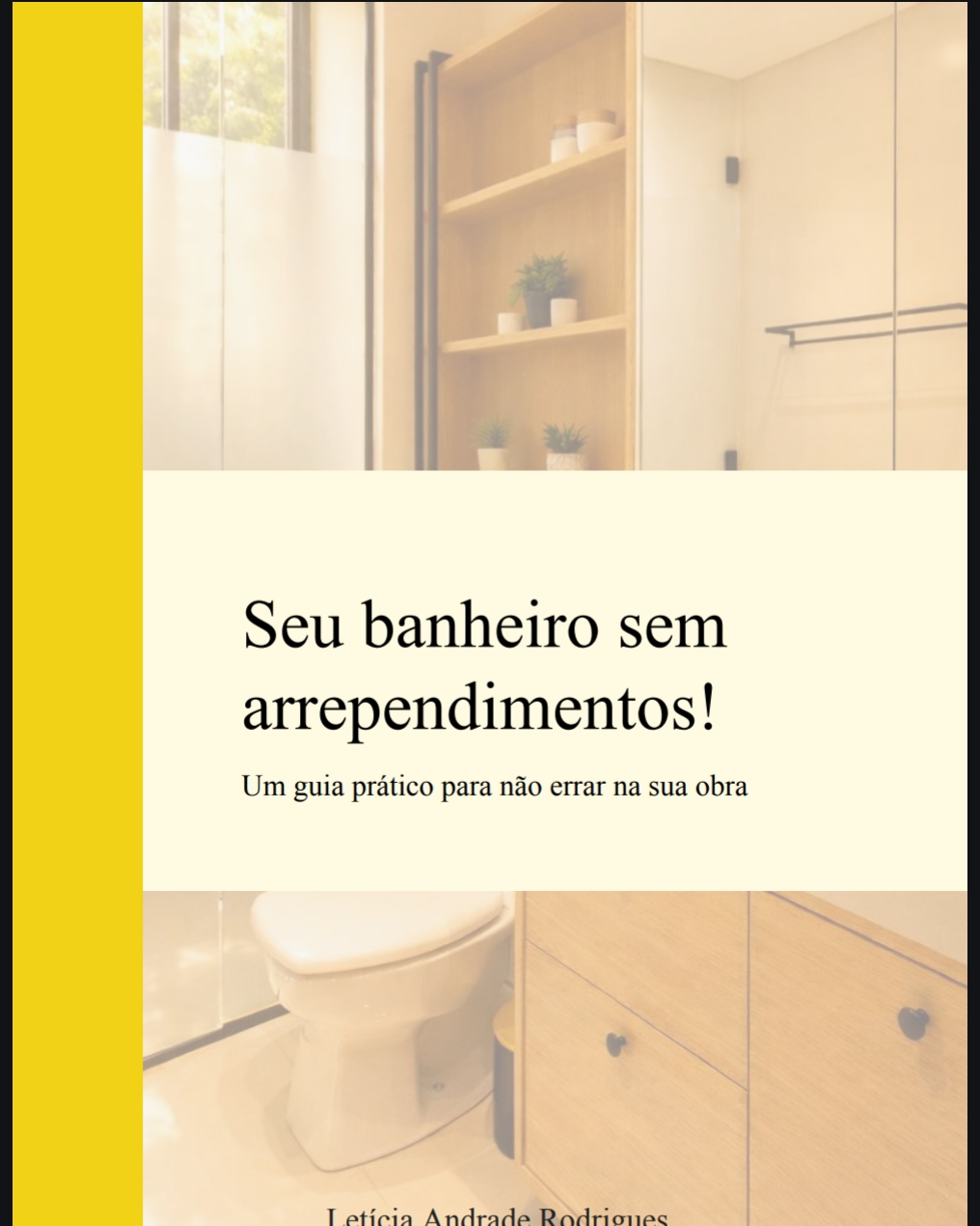 Capa do e-book Seu Banheiro Sem Arrependimentos